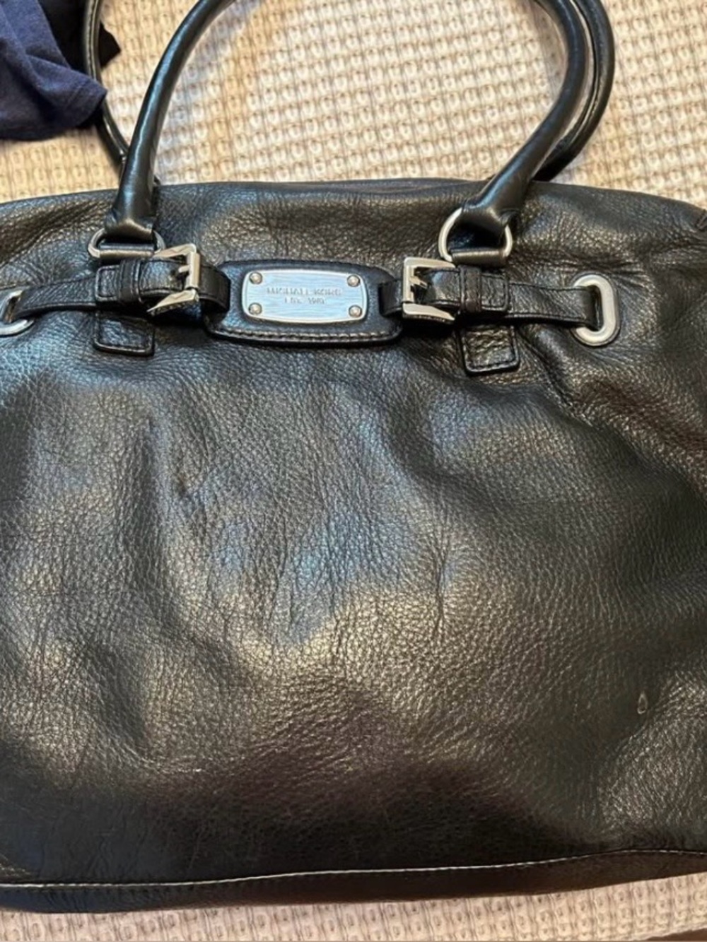 Michael Kors leather tote bag (also holds computer)
